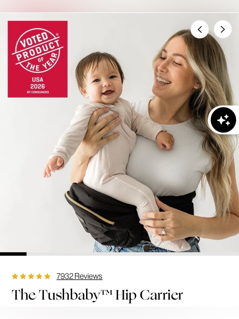TushBaby Hip Carrier